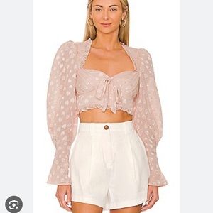Majorelle Valerie Top in Blush